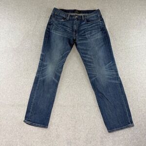Lucky Brand 121 Heritage Slim Jeans Mens 33x30 Blue Medium Wash Denim